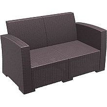 MONACO BROWN 2ΘΕΣΙΟΣ ΚΑΝΑΠΕΣ ΠΟΛ/ΝΙΟΥ  MONACO BROWN 2ΘΕΣΙΟΣ ΚΑΝΑΠΕΣ ΠΟΛ/ΝΙΟΥ