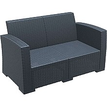 MONACO DARK GREY 2ΘΕΣΙΟΣ ΚΑΝΑΠΕΣ ΠΟΛ/ΝΙΟΥ  MONACO DARK GREY 2ΘΕΣΙΟΣ ΚΑΝΑΠΕΣ ΠΟΛ/ΝΙΟΥ