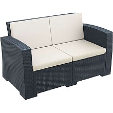 MONACO DARK GREY 2ΘΕΣ.ΚΑΝΑΠΕΣ ΜΕ ΜΑΞ. ΠΟΛ/ΝΙΟΥ  MONACO DARK GREY 2ΘΕΣ.ΚΑΝΑΠΕΣ ΜΕ ΜΑΞ. ΠΟΛ/ΝΙΟΥ