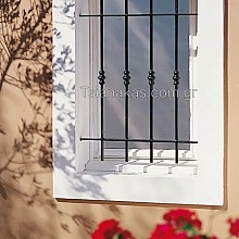 Κάγκελα παραθύρων απο μασίφ σίδερο, Σειρά  180 