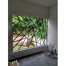 Κάγκελα παραθύρων απο μασίφ σίδερο, Σειρά  190 
