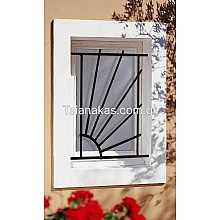 Κάγκελα παραθύρων απο μασίφ σίδερο, Σειρά 240 