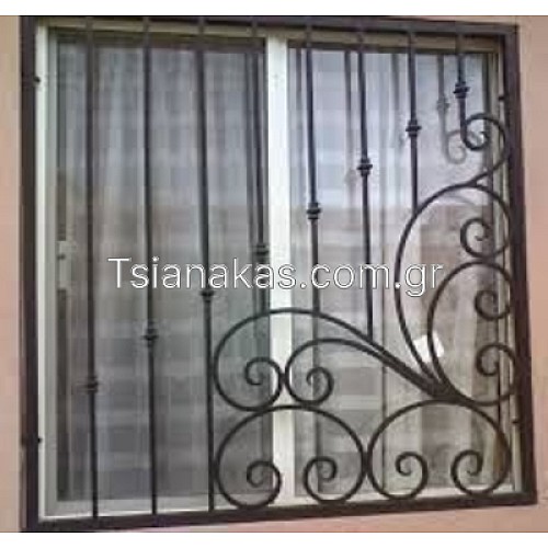 Κάγκελο παραθύρων απο μασίφ σίδερο, Σειρά  290,Κάγκελα - Προστατευτικά Παραθύρων,Σπίτι & Κήπος