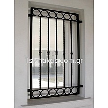 Κάγκελα παραθύρων απο μασίφ σίδερο, Σειρά  320 