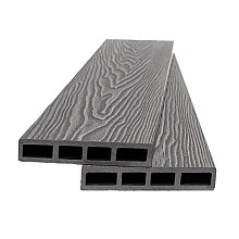 WPC ΠΕΡΙΦΡΑΞΗΣ ΝΕΑΣ ΓΕΝΙΑΣ 2,1Χ12Χ360 ΕΚ L.GREY 90180  