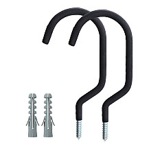 Cycling Bicycle Bike Wall Rack Mount Garage Stand Holder Storage Hanger Hooks 