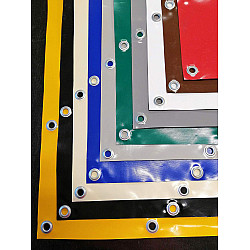 Tarpaulin with eyelets every 30cm, 9.5€ + VAT per square meter