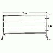 Crowd barrier - ECO 