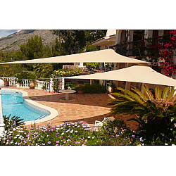 Triangular shade sail  6.8x6.8x6.8m